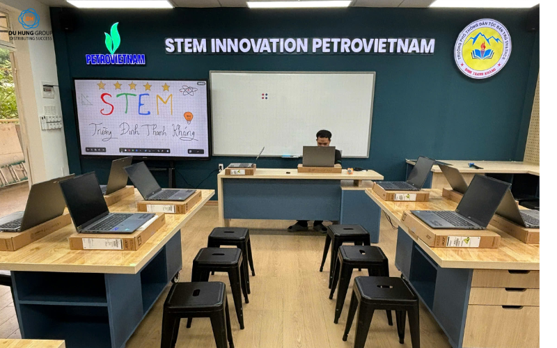 Triển khai phòng thực hành giáo dục STEM hiện đại cho Trường THCS Đinh Thanh Kháng – Quảng Ngãi