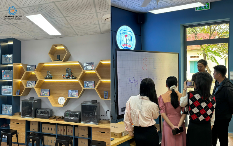 Triển khai phòng thực hành giáo dục STEM hiện đại tại Trường THCS Lê Lợi - Tại Đà Nẵng
