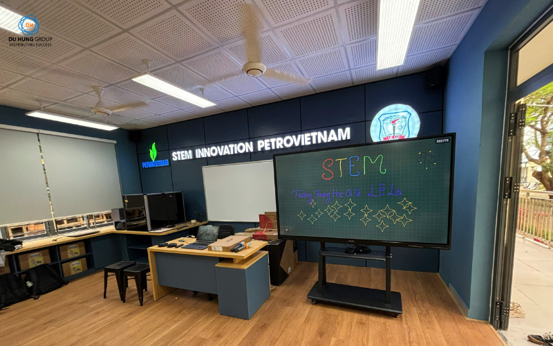 Triển khai phòng thực hành giáo dục STEM hiện đại tại Trường THCS Lê Lợi - Tại Đà Nẵng