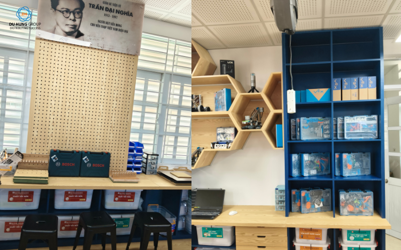 Triển khai phòng thực hành giáo dục STEM cho Trường THCS Lê Văn Tám – Lâm Đồng