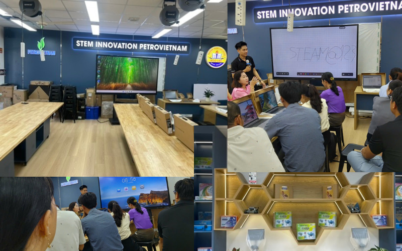 Triển khai phòng thực hành giáo dục STEM hiện đại tại Trường THCS Ngũ Lạc – Vĩnh Long