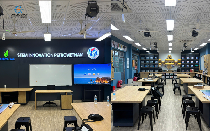 Triển khai phòng thực hành giáo dục STEM hiện đại tại Trường THPT Nguyễn Du – Quy Nhơn