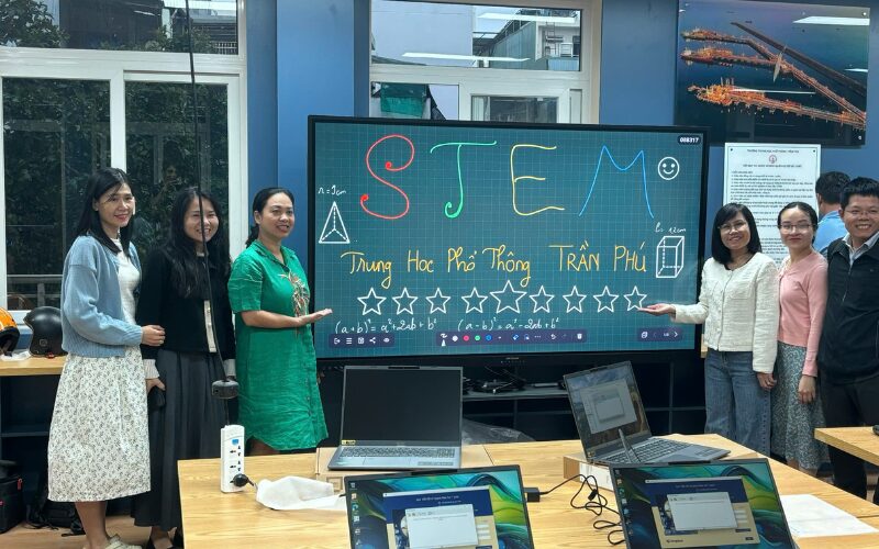 Triển khai phòng giáo dục STEM hiện đại tại Trường THPT Trần Phú – Tại Đà Nẵng