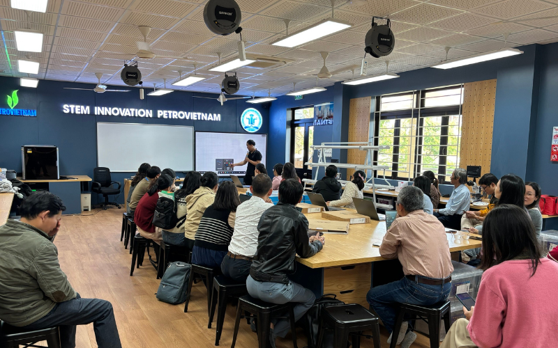 Triển khai phòng thực hành giáo dục STEM hiện đại tại Trường THCS Lê Thánh Tông - Đà Nẵng